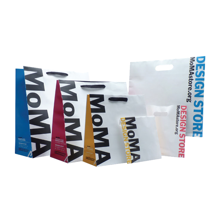 Terraskin shopping bags for MoMA
